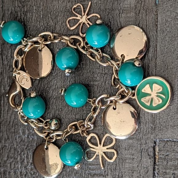 Charming Charlie Luck Of The Irish Charm Bracelet - Picture 9 of 9